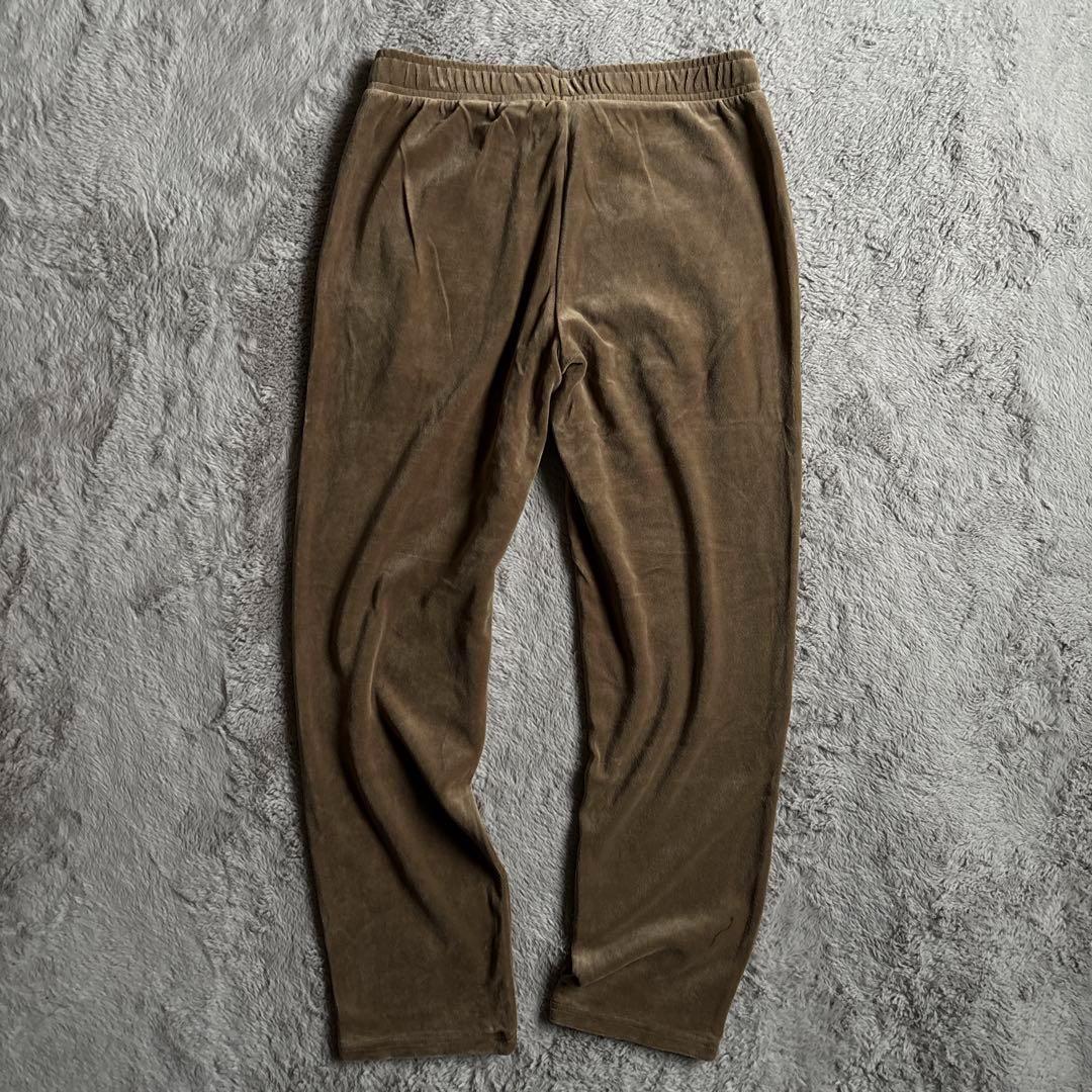 新品 人気モデル　PUMA プーマ ベロア セットアップ ブラウン M