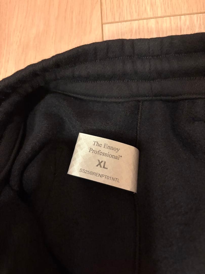 のりお ENNOY CREW SWEAT SET UP 25SS 黒 XL