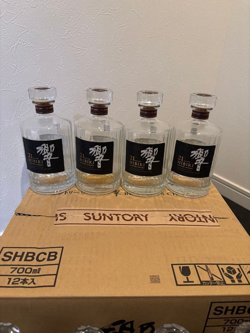 【空瓶】サントリー響21年 12本セット
