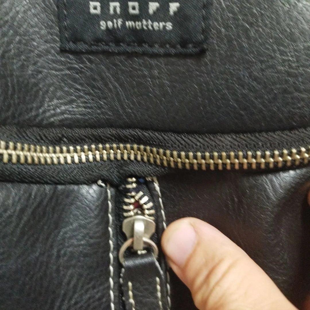 ONOFF オノフレザー風キャディバッグ ※状態考慮int
