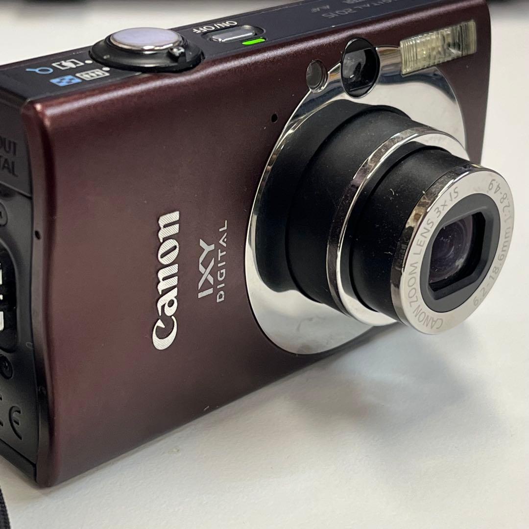 Canon IXY DIGITAL 20 ISコンパクトデジタルカメラ ブラウン