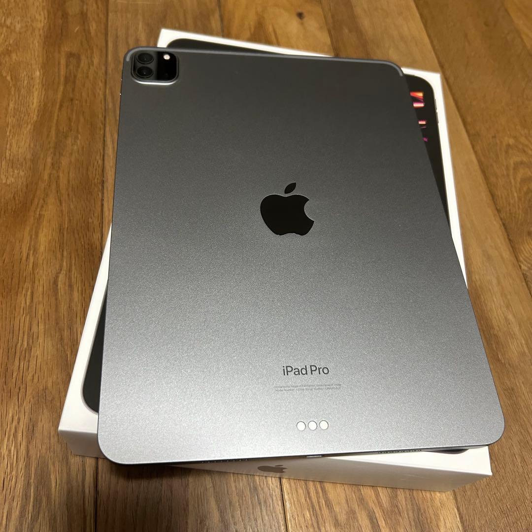 iPad Pro 11インチ 第4世代256GB スペースグレー カバー付き
