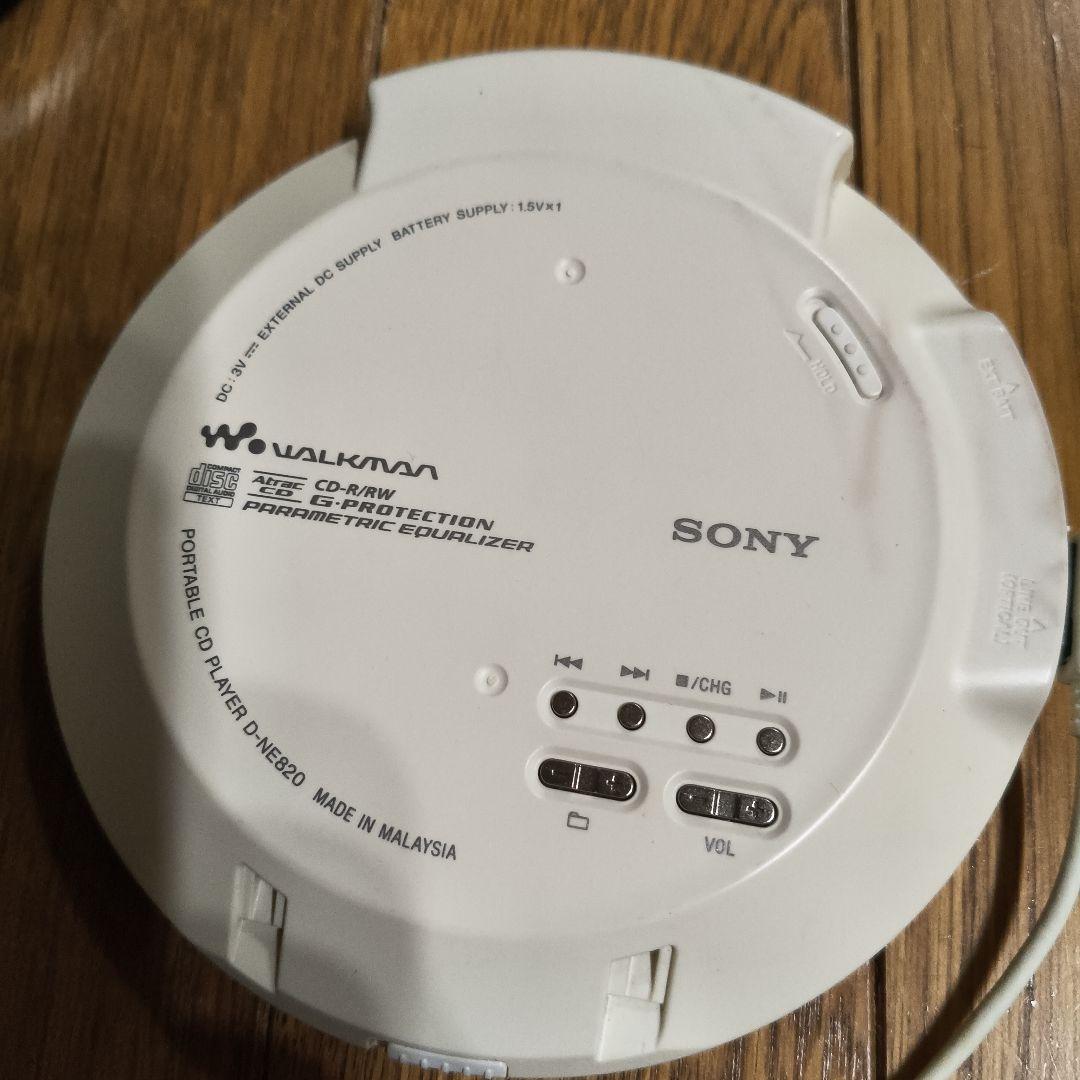 SONY CDウォークマン D-NE820 WALKMA 青