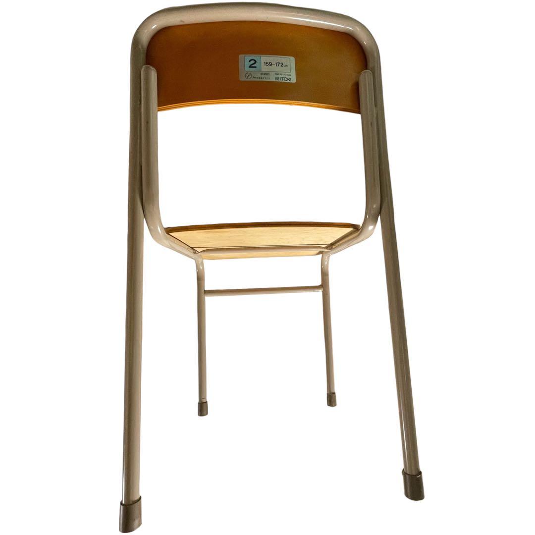 希少✨美品✨昭和レトロ ITOKI イトーキ 学習机 学校机 椅子 セット