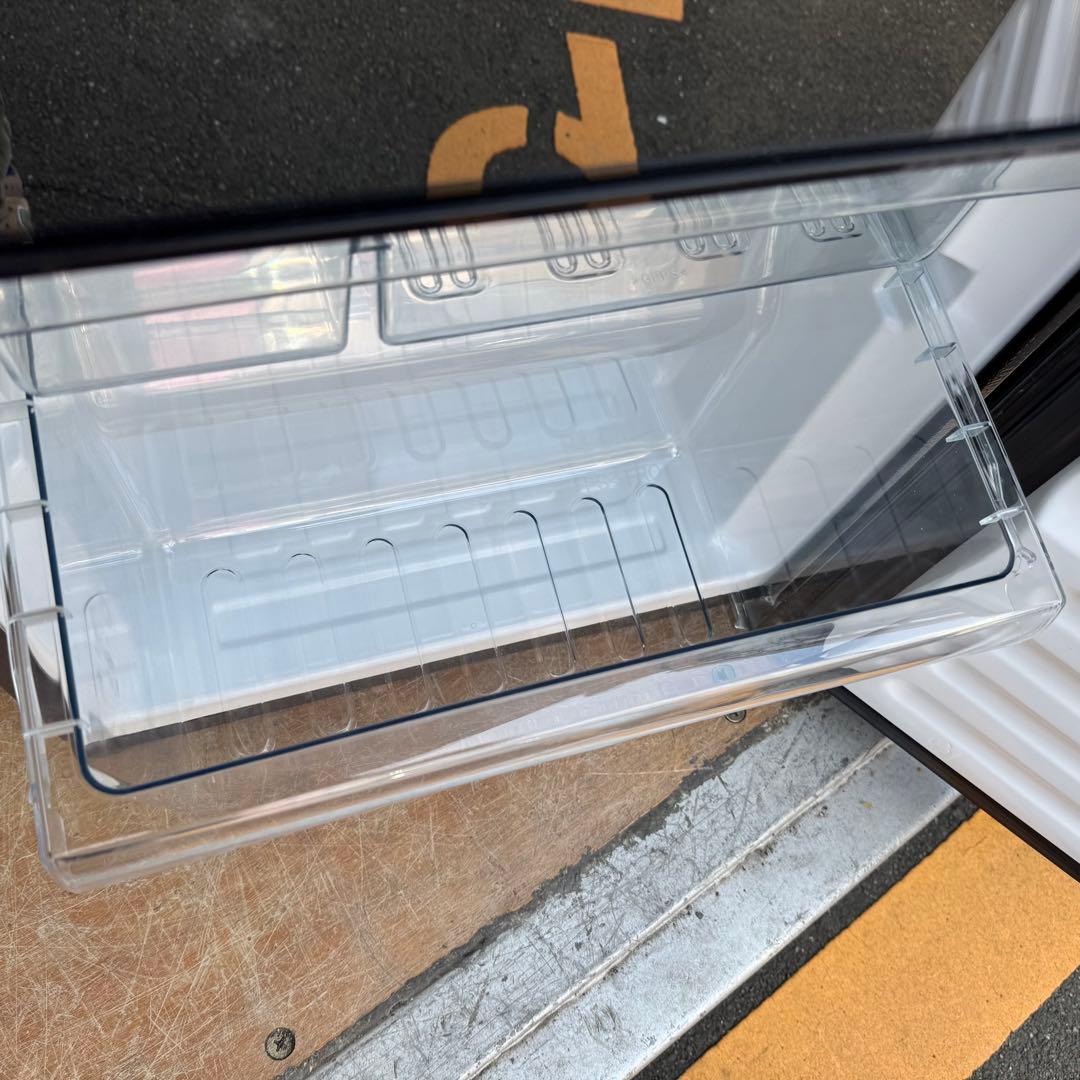 C7428★2020年製美品★ツインバード　冷蔵庫　ミラーブラック　鏡