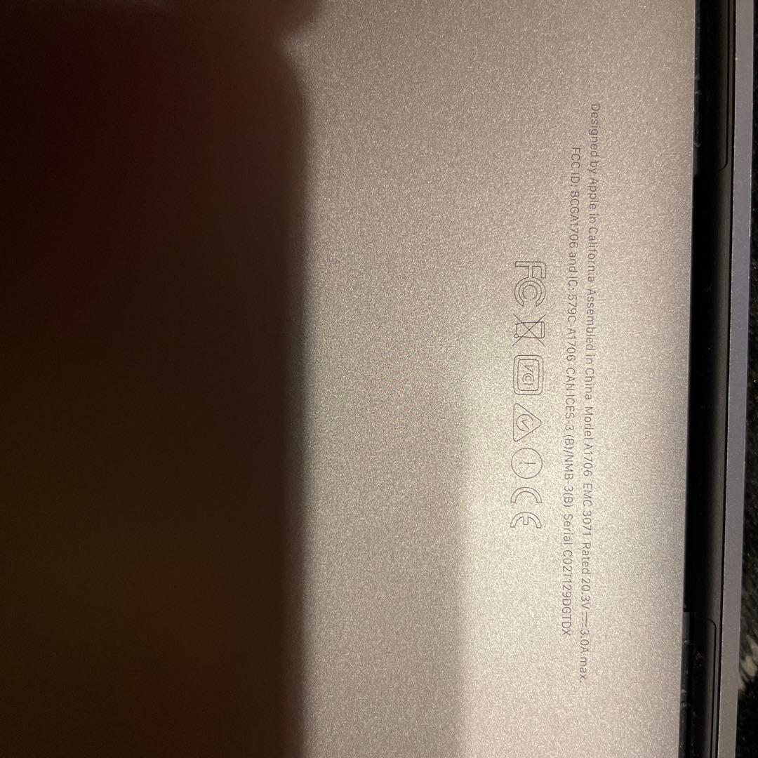 MacBook Pro スペースグレー 日本語配列　ジャンク