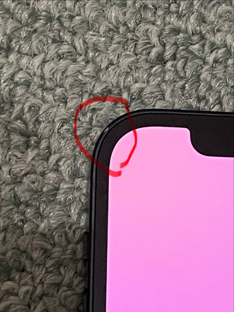 Apple iPhone 12 64GB ブラック 本体　ガラスコーティング済