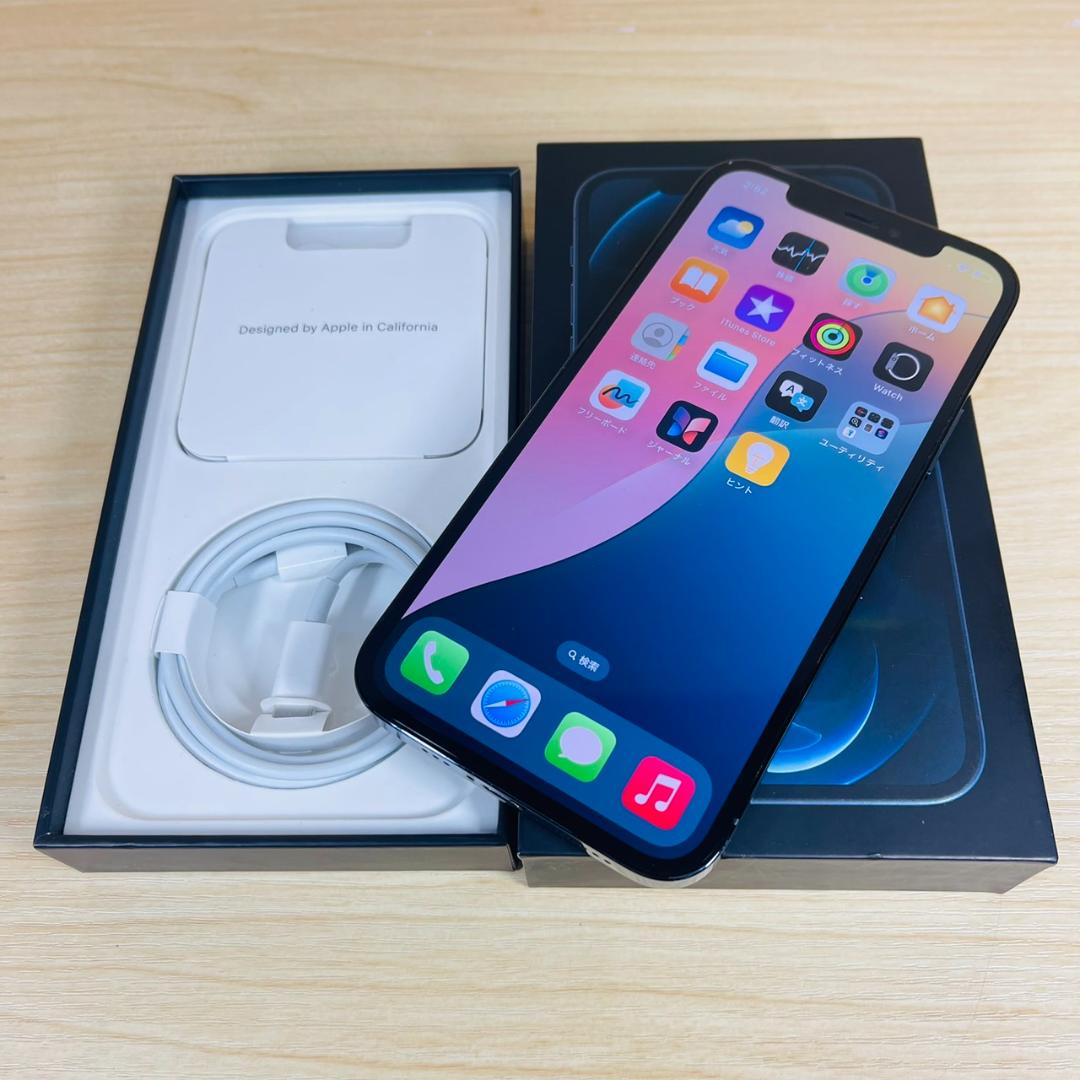 P21 SIMフリー iPhone12 Pro 256GB Blue
