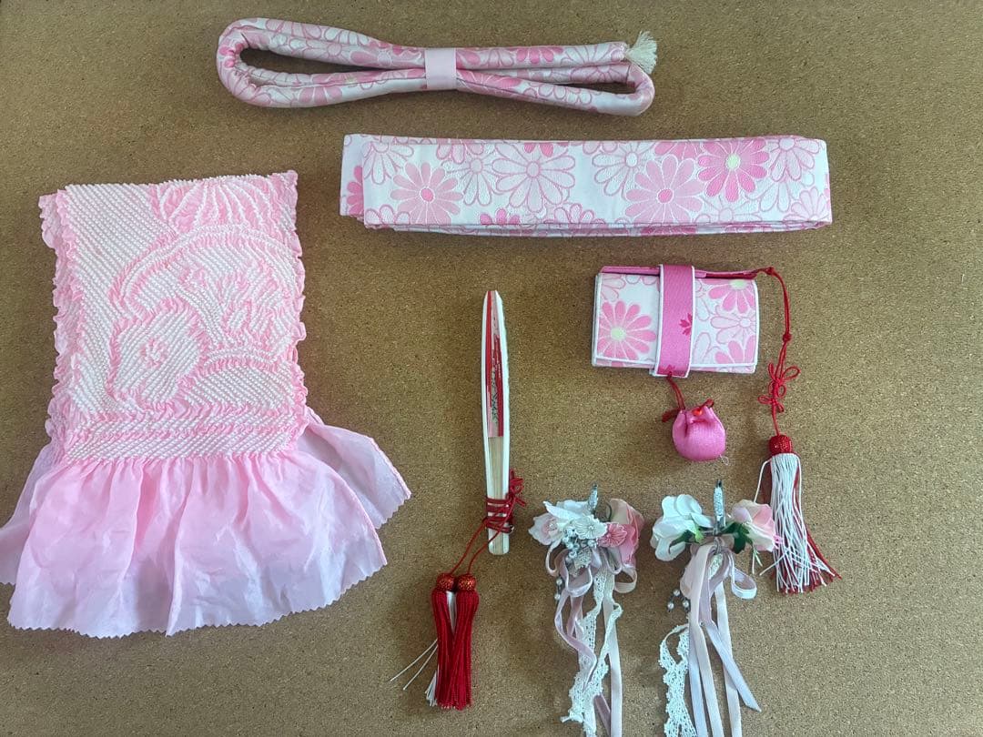 まめ姫ちゃま　お姫様風　7歳七五三着物