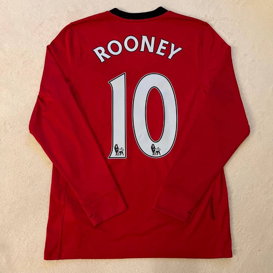【新品未使用】ルーニー 09/10 長袖ユニフォーム マンチェスターユナイテッド