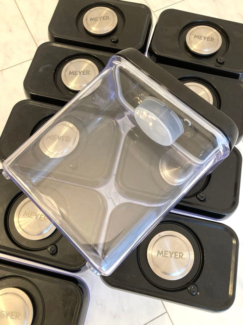 ◆マイヤー　真空保存容器　10個セット◆