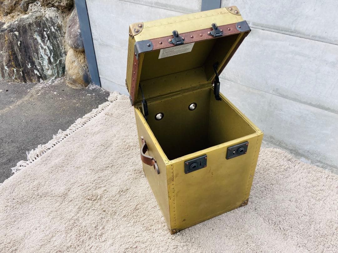 k1030-01★HALO PARIS トランクケース 家具39×39×56cm