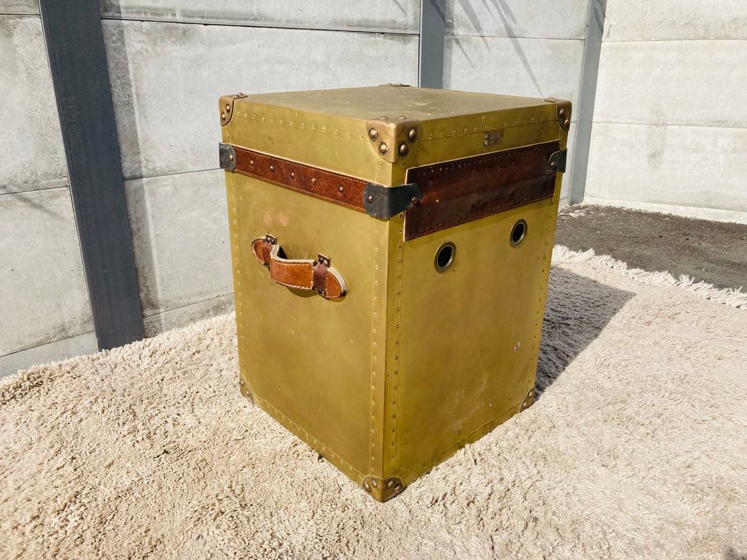 k1030-01★HALO PARIS トランクケース 家具39×39×56cm