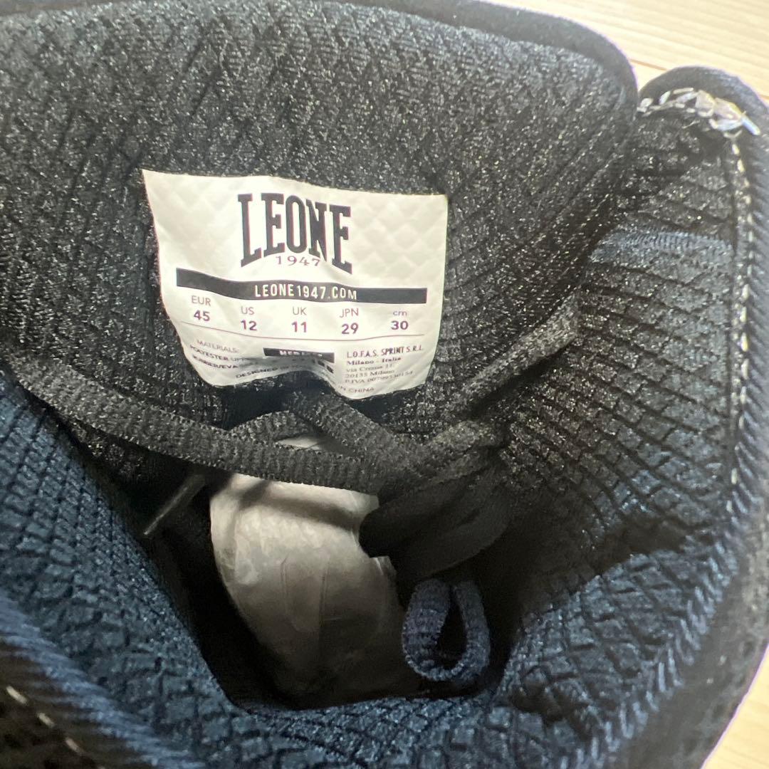 【新品】LEONE 1947 ボクシングシューズ 29cm レオーネ 格闘技