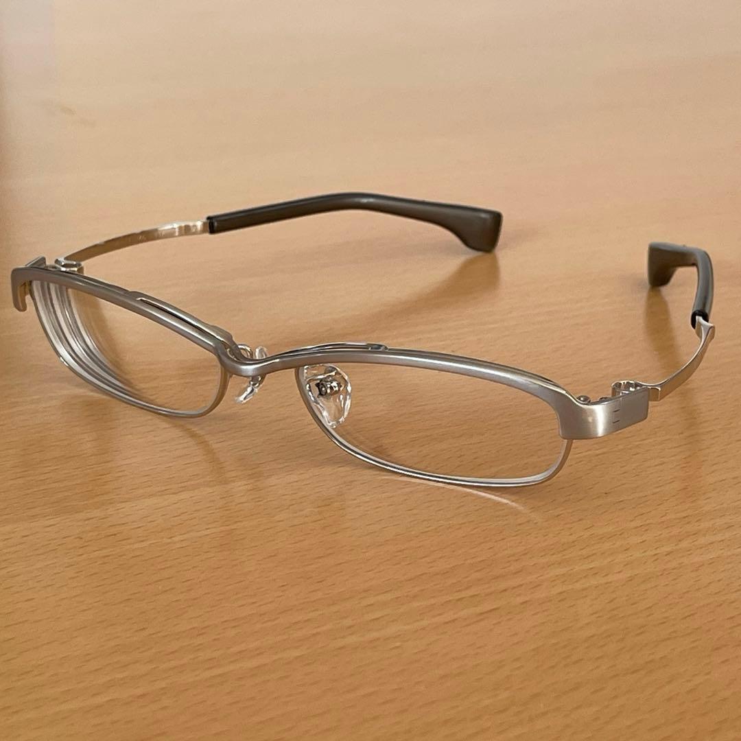 【未使用】999.9 S-121T マットシルバー Col.2 純正ケース付き