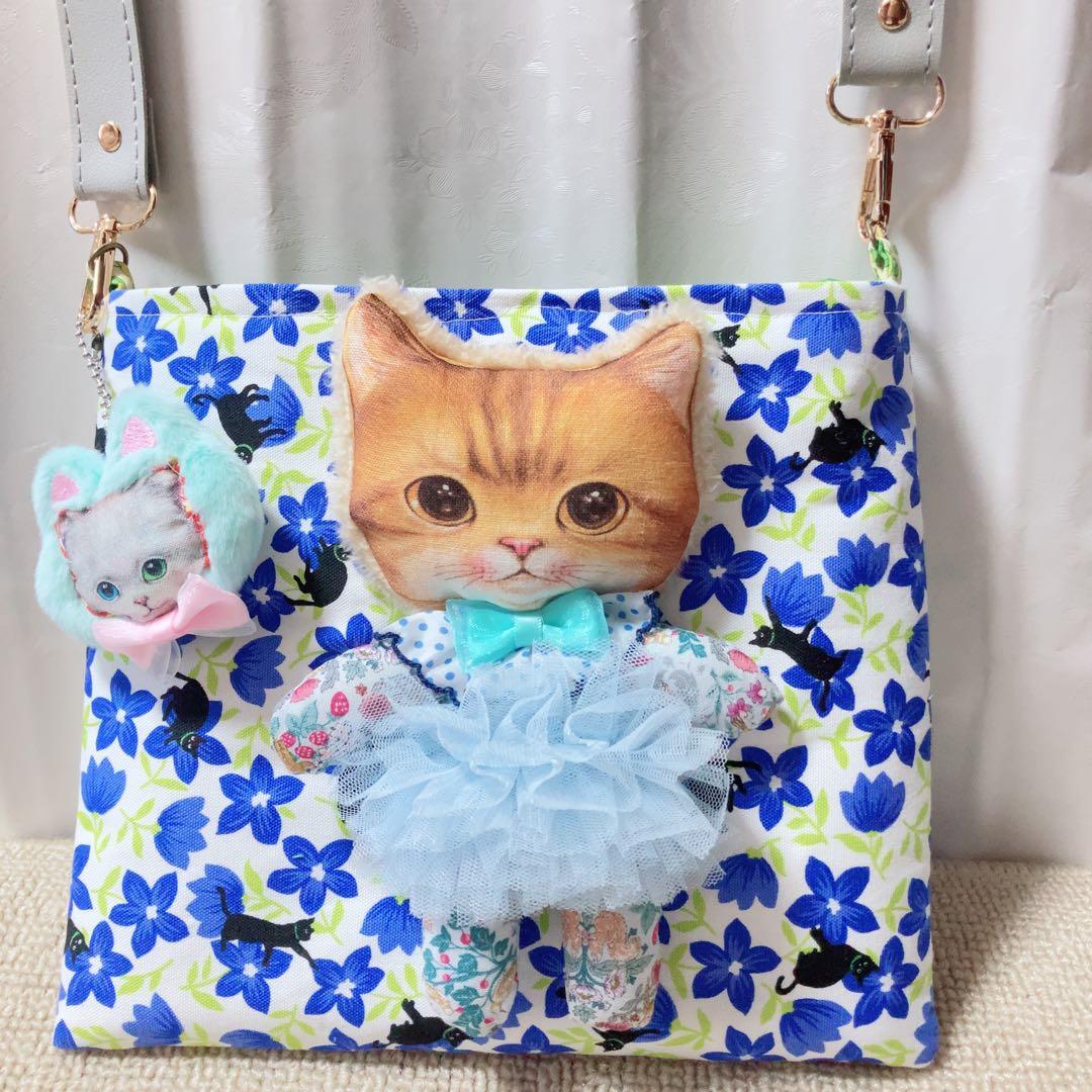 10点おまとめ　着ぐるみジョーズ君サコシュ　コヤンイサムチョン　三毛猫柄