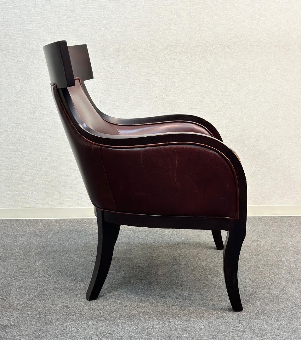 Crate & Barrel　ラウンジチェア　エレガント　ヴィンテージ　ソファ