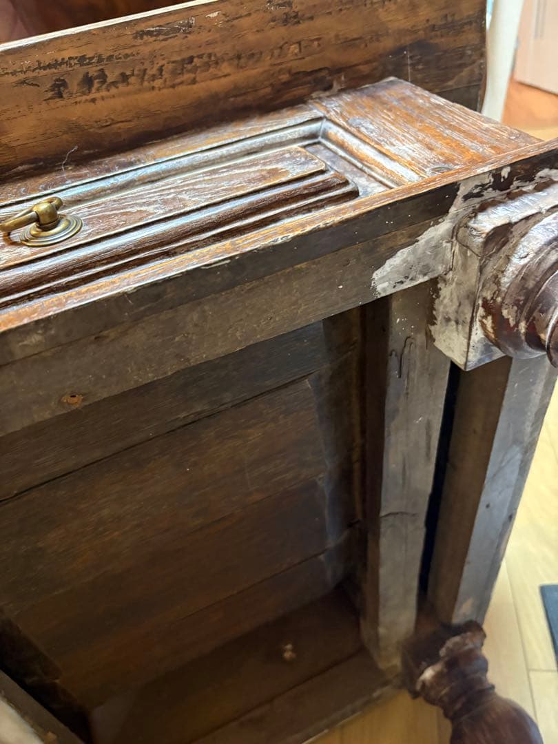 アンティーク　クラッシックローボード　木製コンソールテーブル