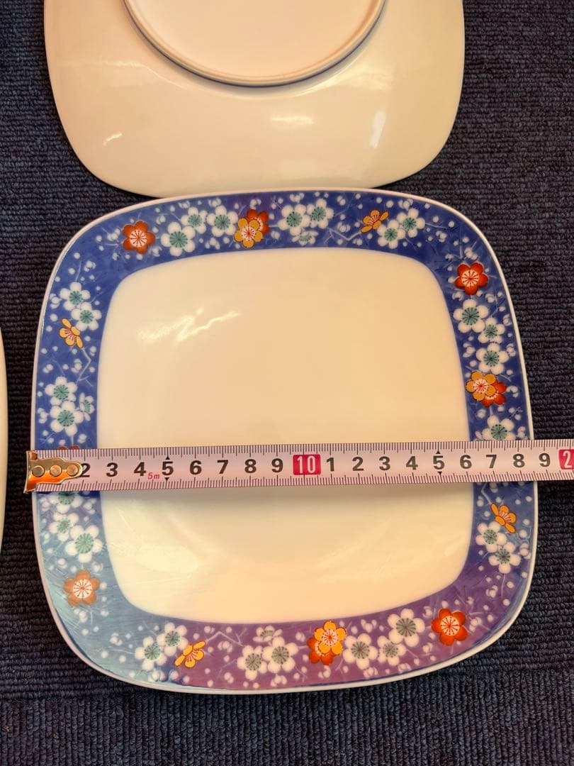 1267  香蘭社　花柄　皿　5客　未使用