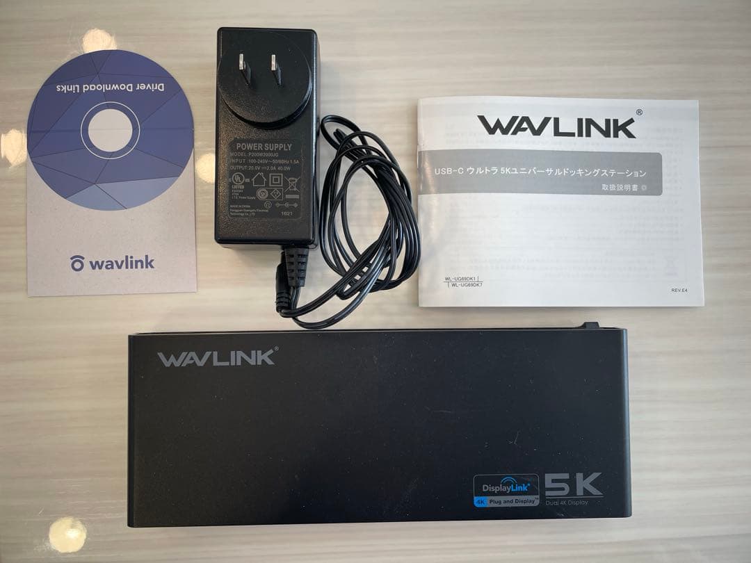 WAVLINK USB-C Ultra 5K ドッキングステーション