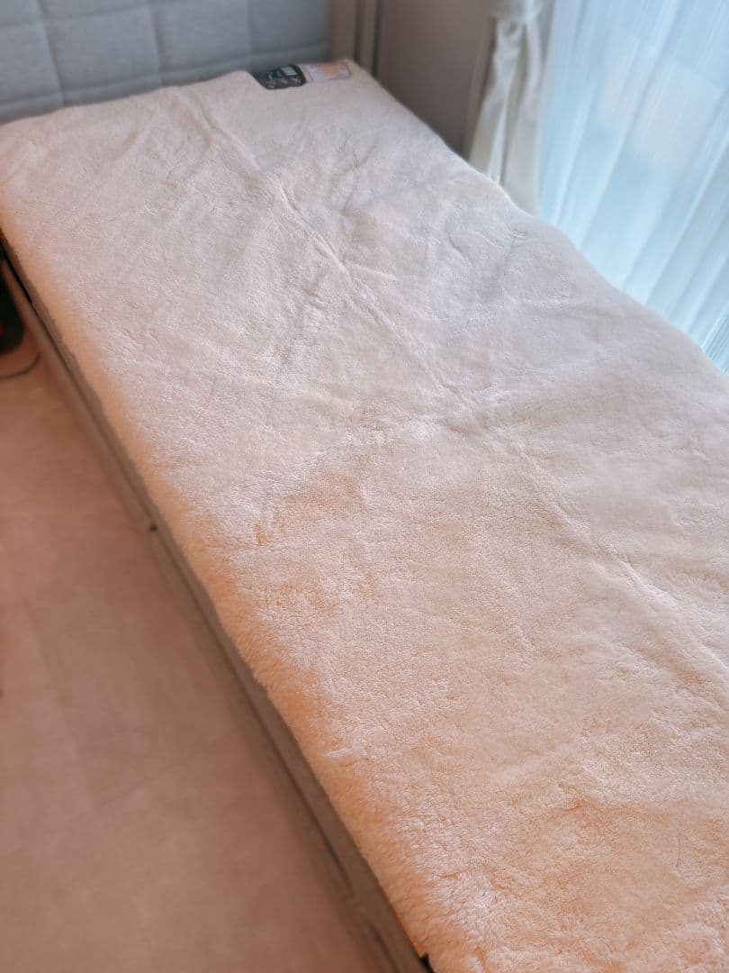 高木ミンク　磁気入り　ムートンシーツ　日本製