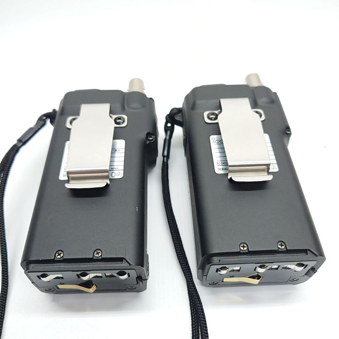 ICOM　広帯域受信機　IC-R1　2台セット　新品購入後保管品