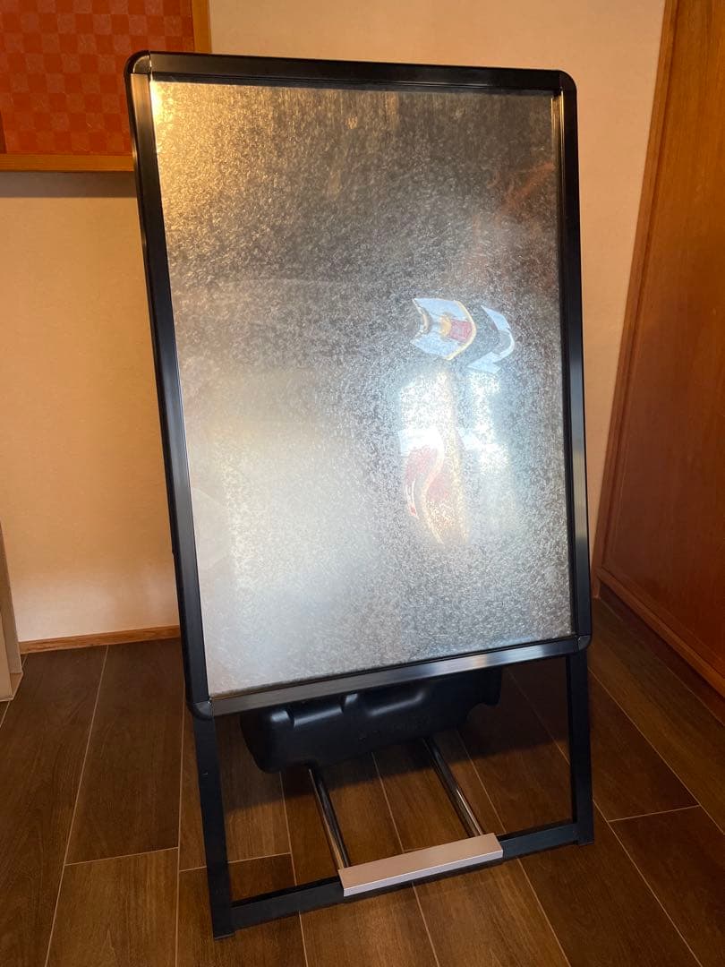 A1 クリップ式 ポスターパネルスタンド アルミフレーム A型看板