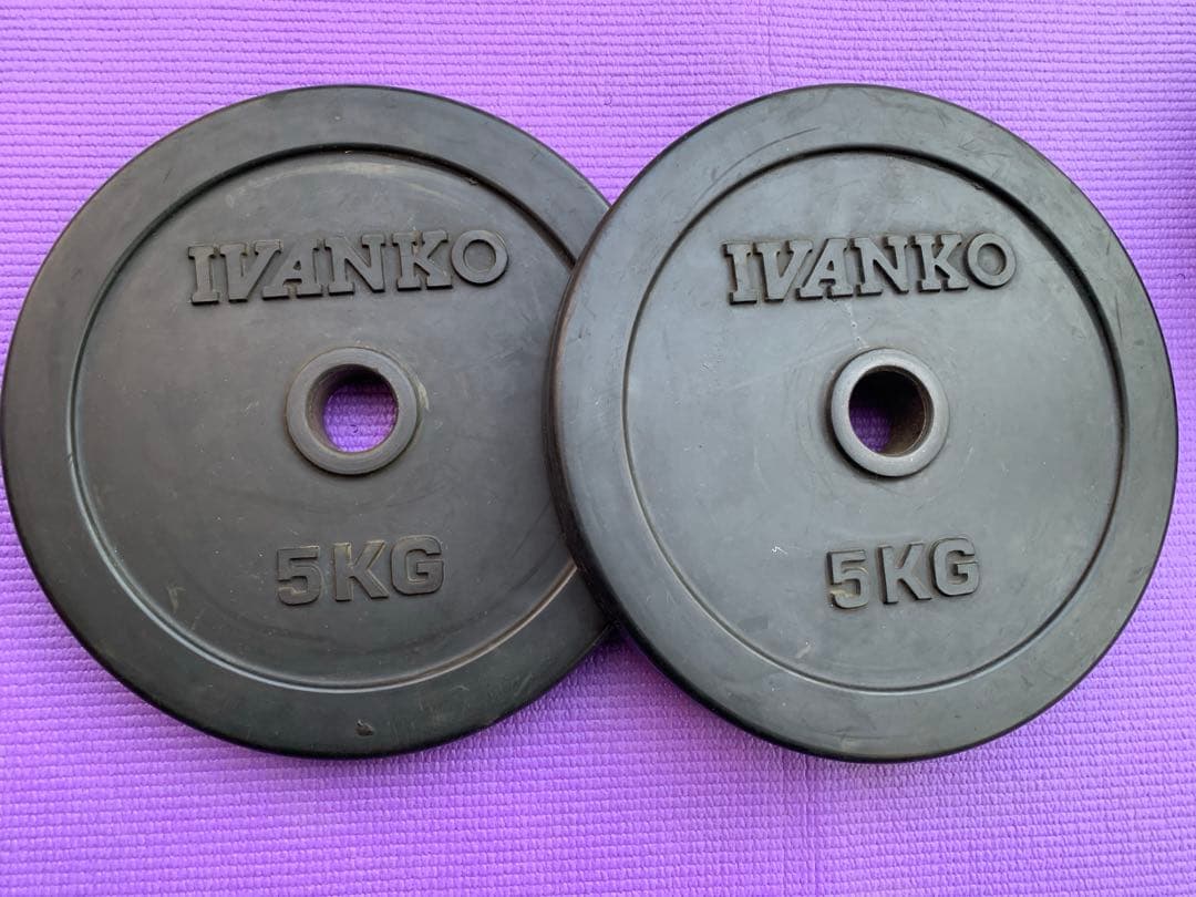 IVANKO 5KG ダンベルプレート 4枚セットΦ28mm