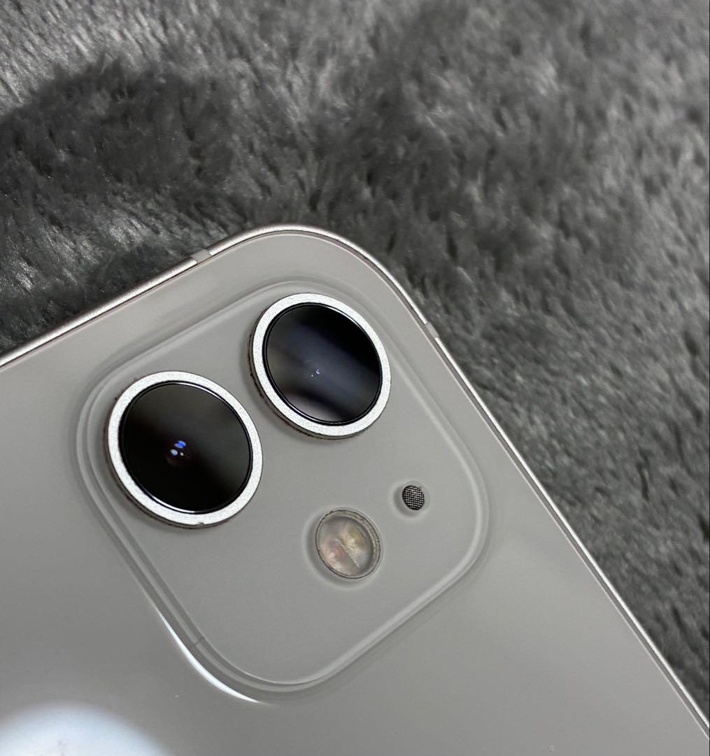 【中古品】iPhone12 128GB ホワイト 本体 動作確認済 SIMフリー