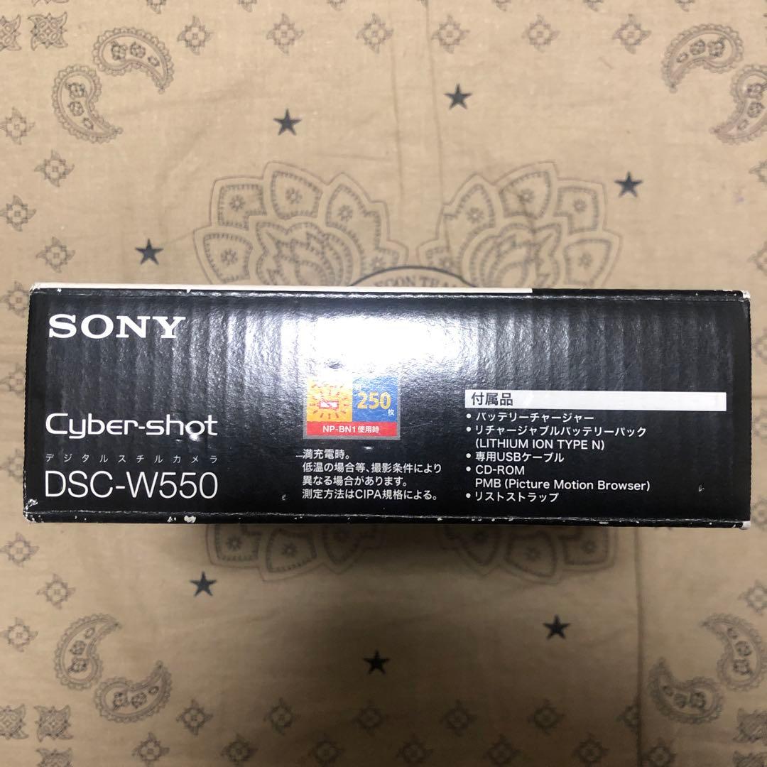 完品 SONY Cyber-shot DSC-W550 デジカメ コンデジ 美品