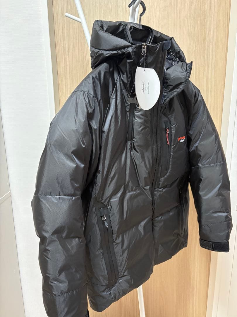 新品同様 ナンガ オーロラテックスライトダウン ミカミ Mサイズ ブラック