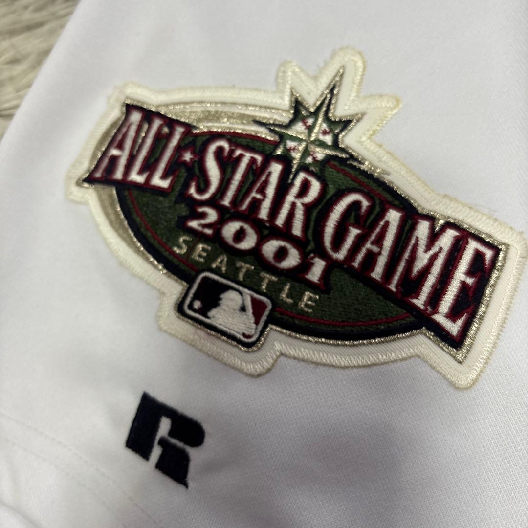 イチロー　シアトル・マリナーズホームユニフォーム ♯51 オールスターパッチ付