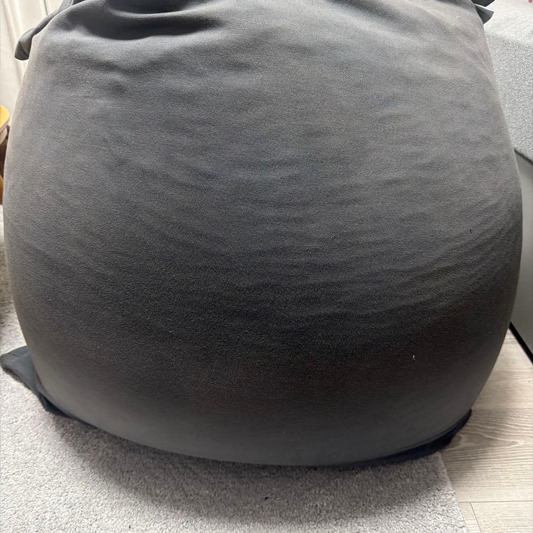 yoogibo グレー ビーズクッション