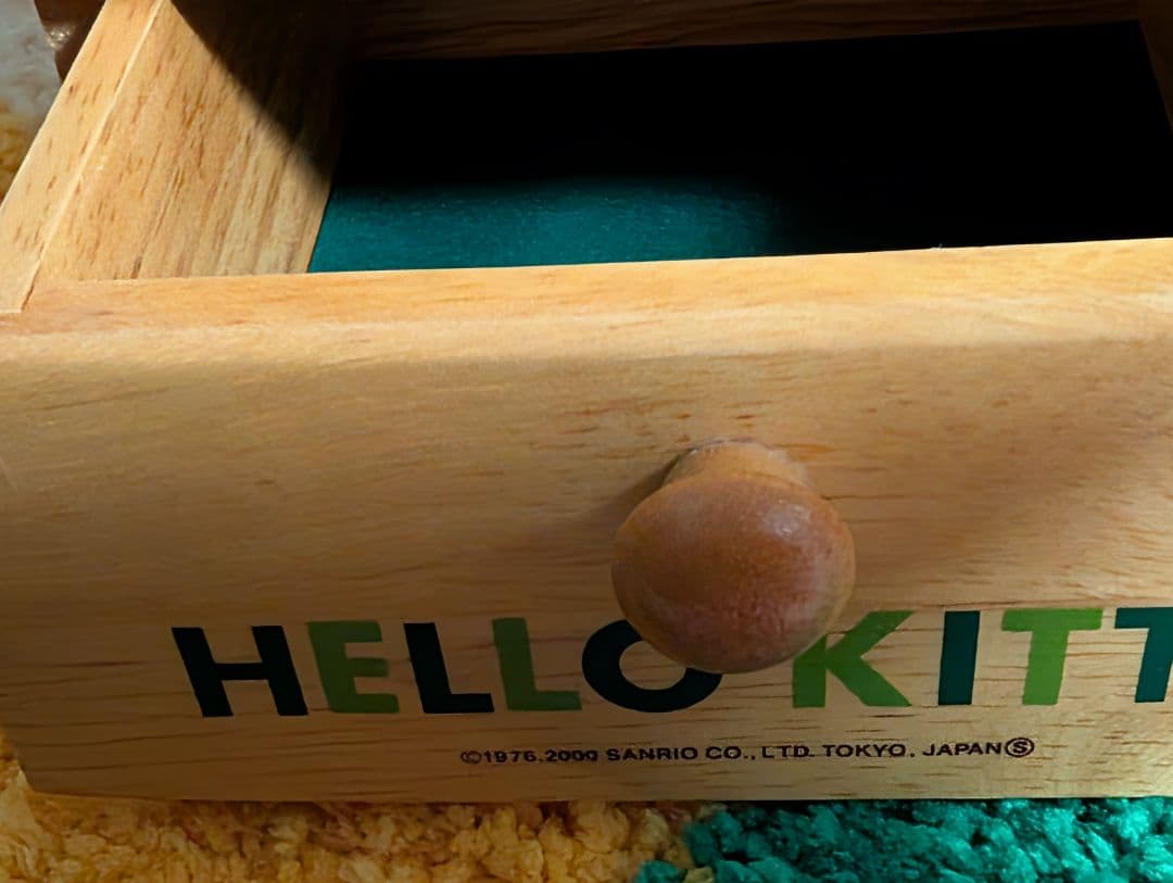 【レア商品】ハローキティ 木製裁縫箱