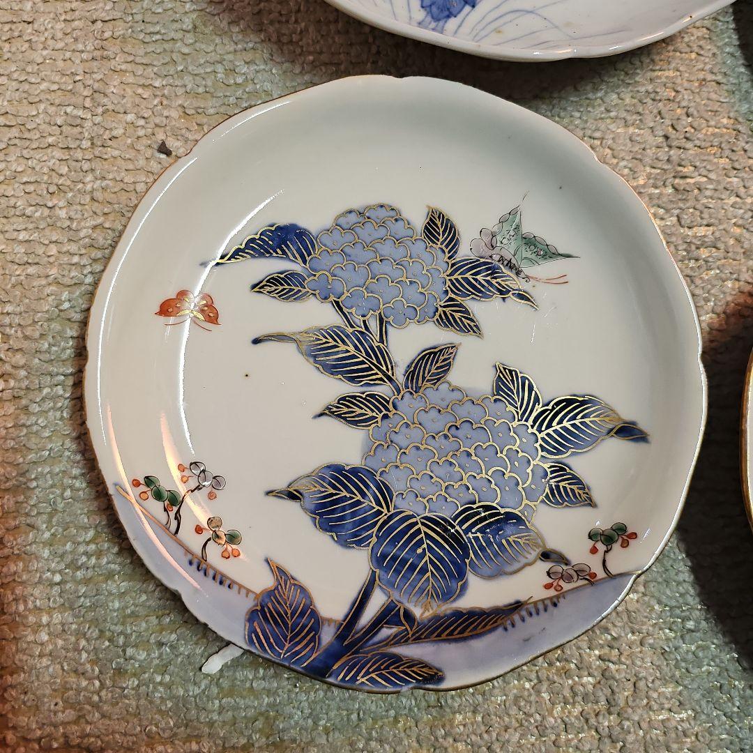 江戸後期から幕末明治の伊万里皿 合計6枚