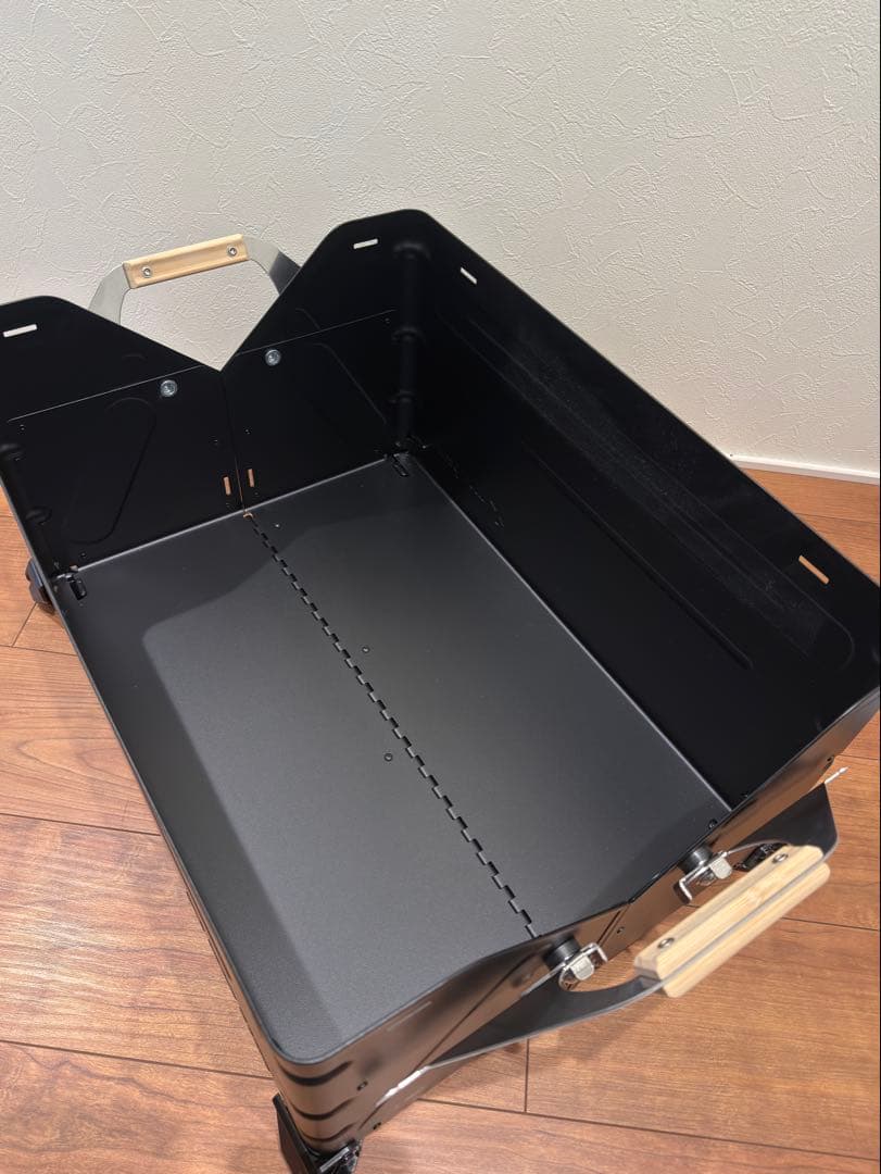 【新品・未使用】スノーピーク シェルフコンテナ50ブラック【限定品】