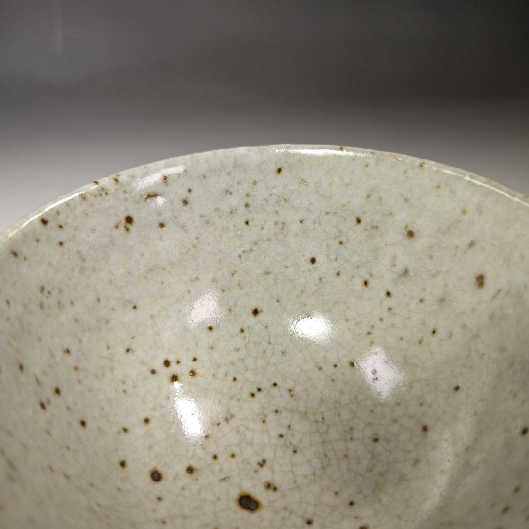 イ316 茶碗『清龍堂造』『◯雪　茶碗　共箱』抹茶碗　茶道具