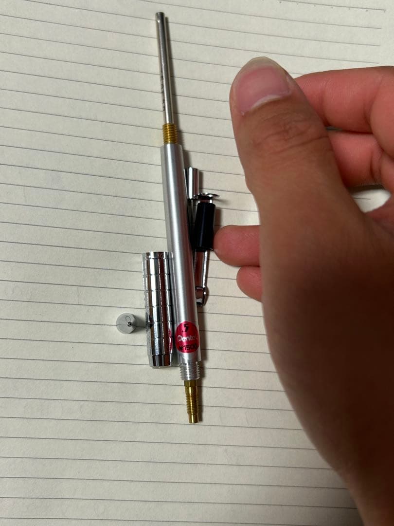 ぺんてる　pg15 裏グラフ