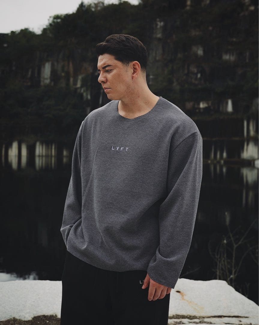 LYFT グレー　トレーナーMサイズ　超美品　完売品