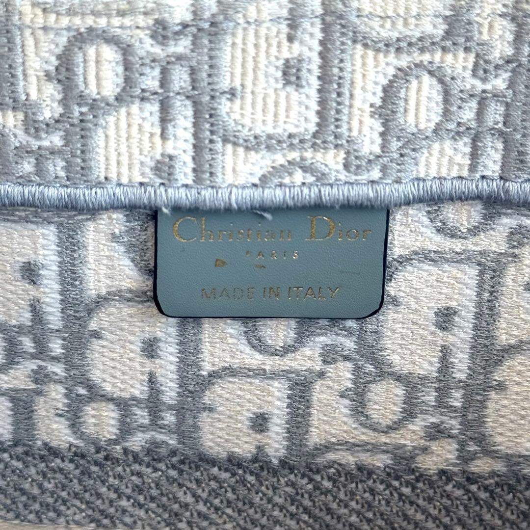 CHRISTIAN DIOR グレー トートバッグ