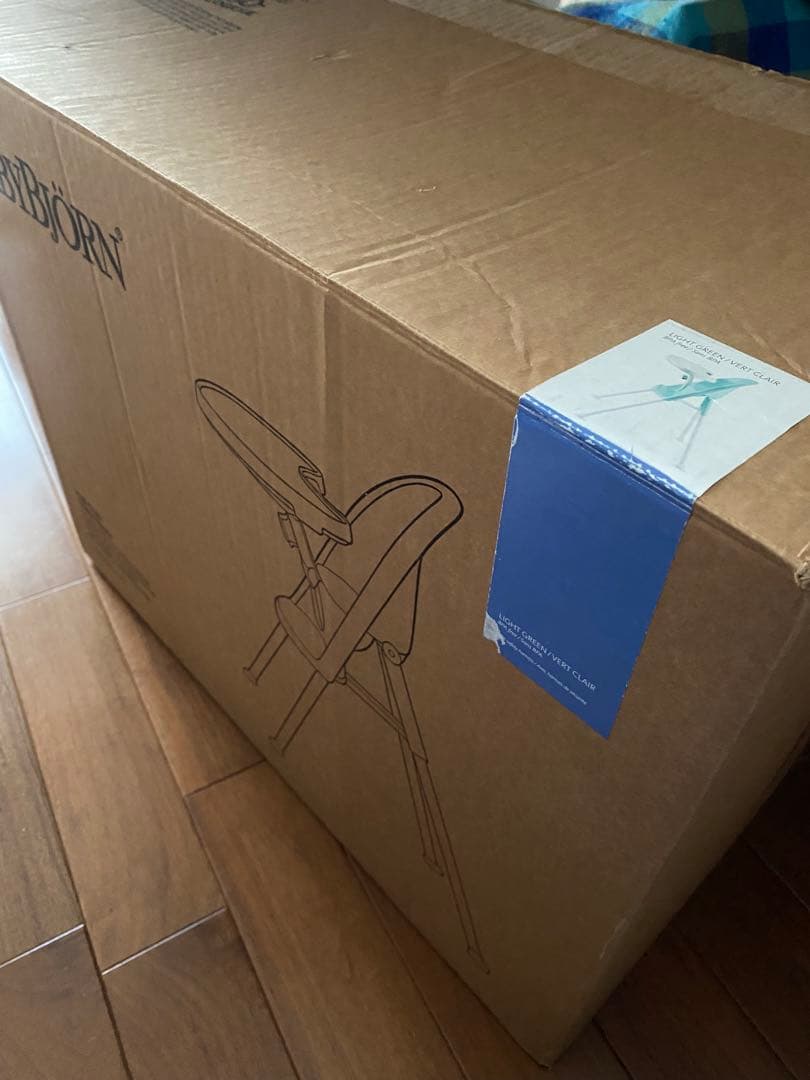 BABYBJÖRN ハイチェア 水色