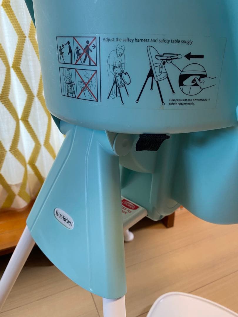 BABYBJÖRN ハイチェア 水色