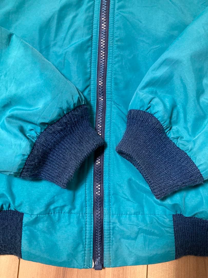 た*ん様 USA製 80s L.L.Bean ウォームアップ ジャケット エメラ