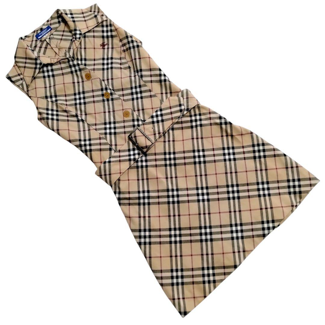 【春夏コーデ】バーバリー ワンピース ミニワンピース ミニスカート ノバチェック