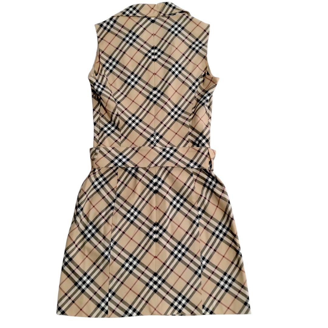 【春夏コーデ】バーバリー ワンピース ミニワンピース ミニスカート ノバチェック