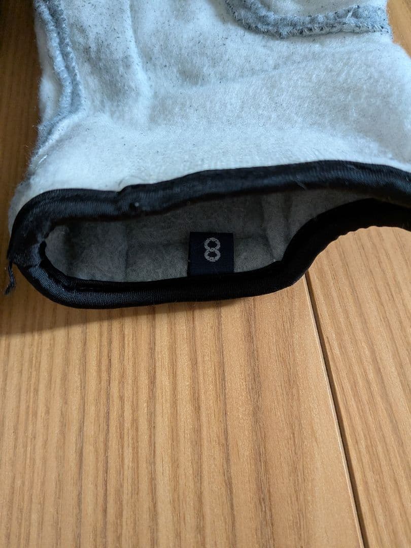 Hestra 3-Finger Full Leather サイズ 8