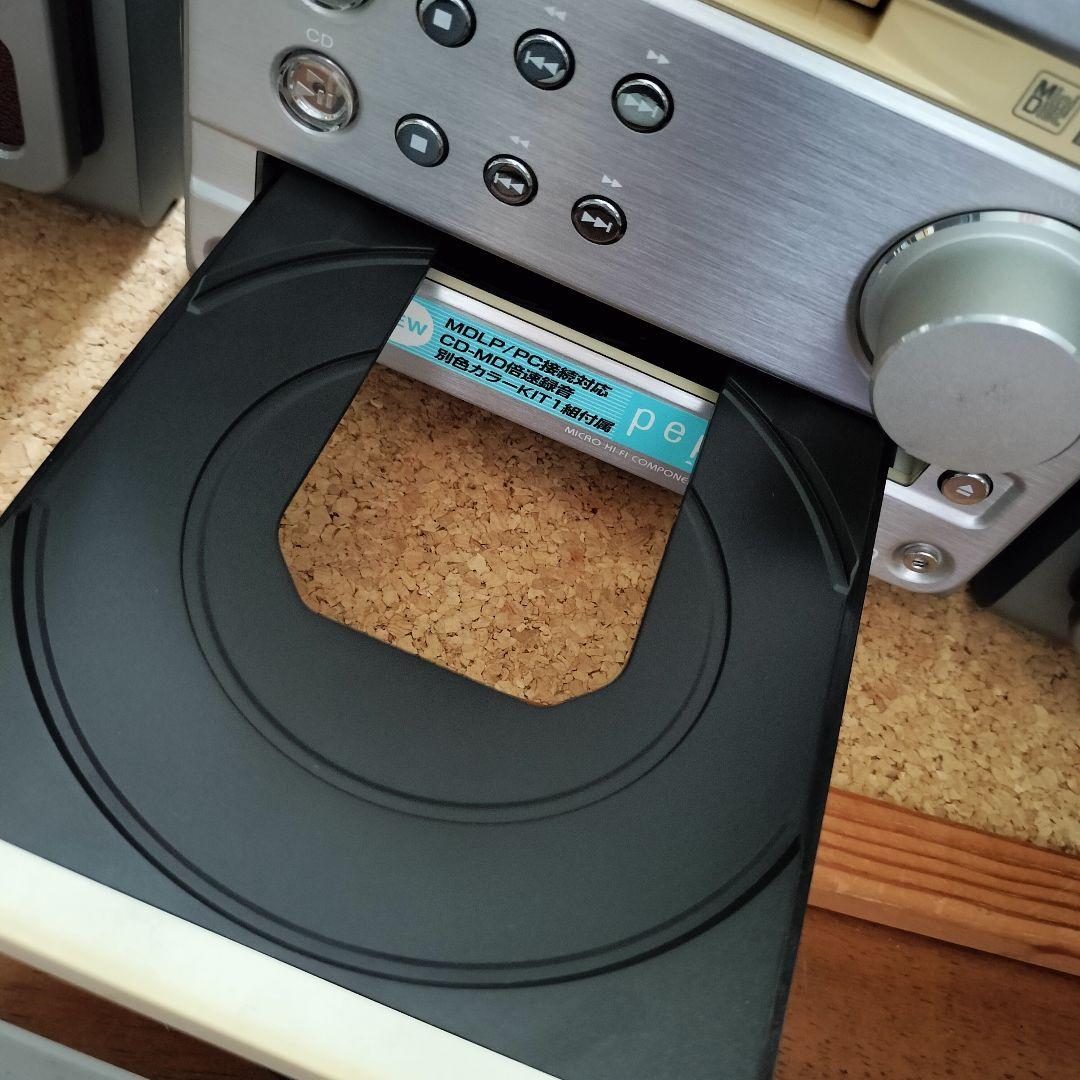 【ジャンク扱い】SONY ソニーCMT-J300 CDMDコンポ