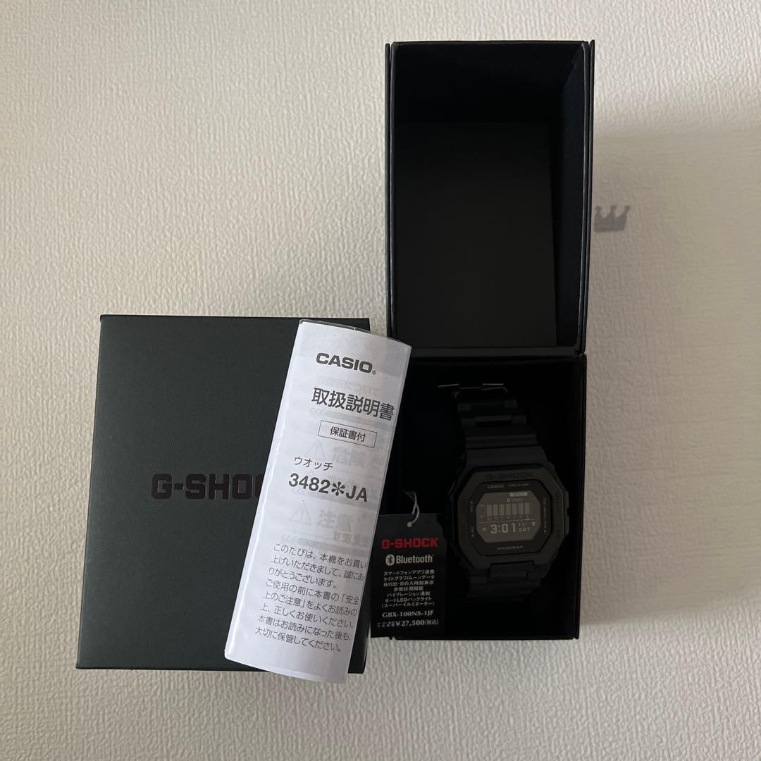 し*ば様 CASIO G‑SHOCK GBX‑100NS‑1JF 新品 未使用
