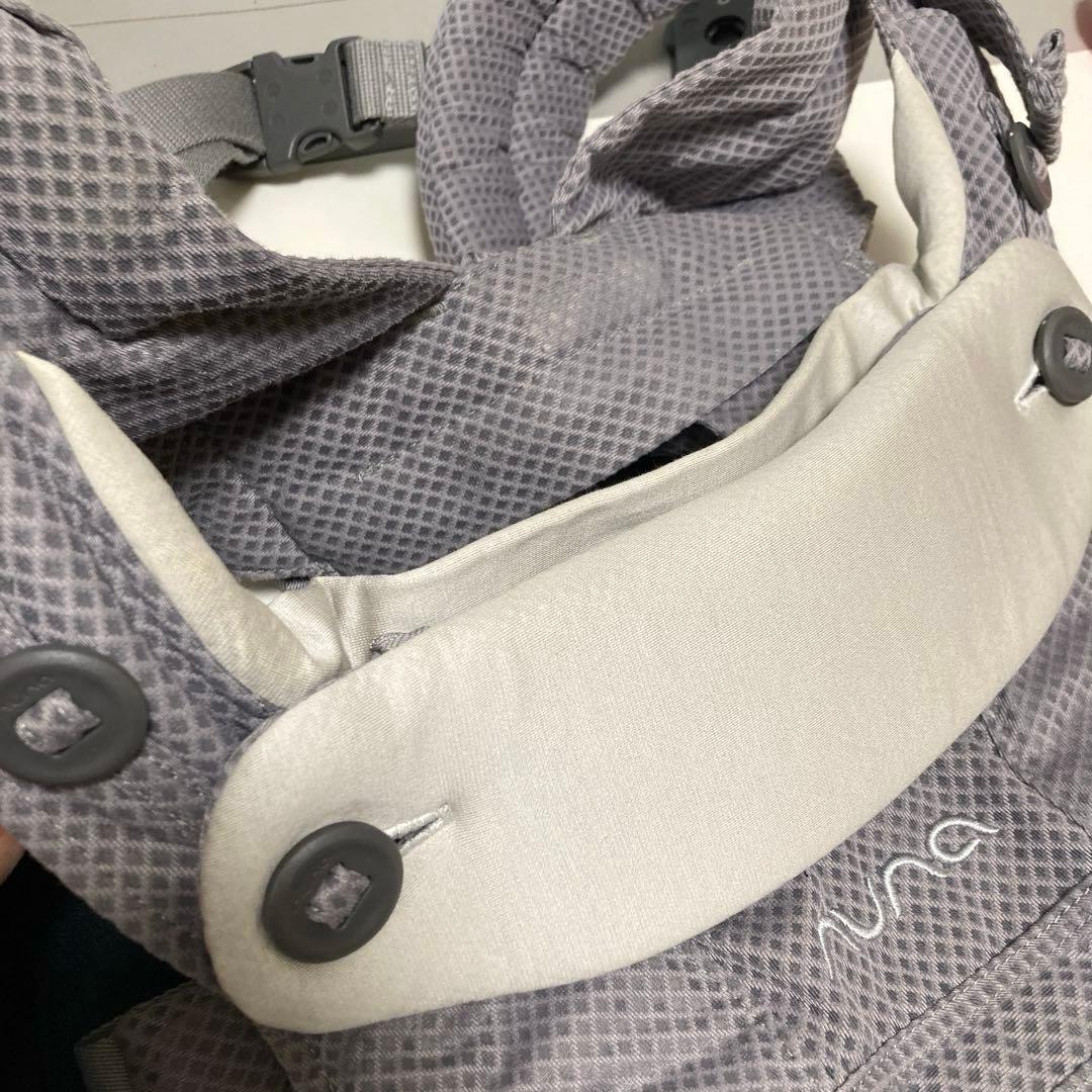 ヌナカドルクリック nuna cudl clik抱っこ紐 グレー フォグ