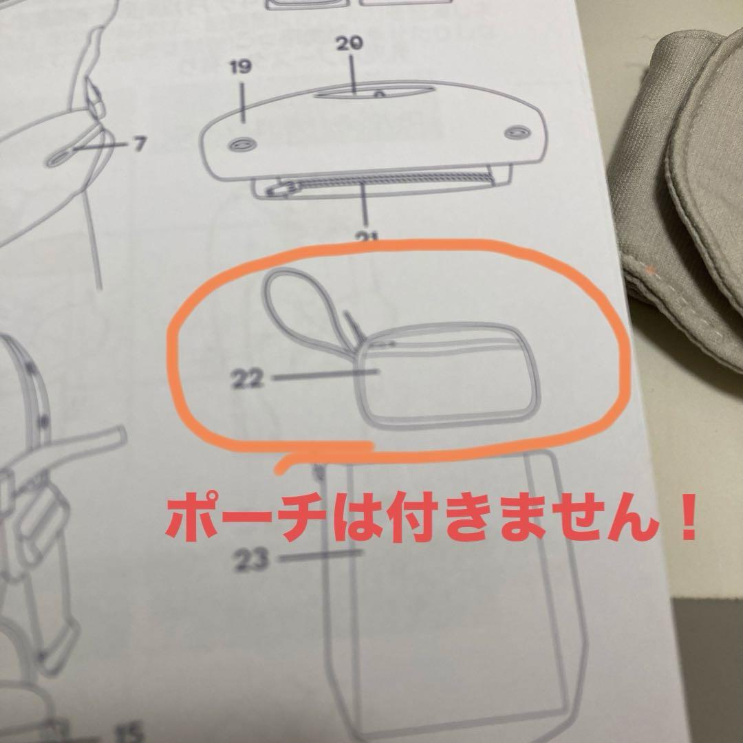 ヌナカドルクリック nuna cudl clik抱っこ紐 グレー フォグ